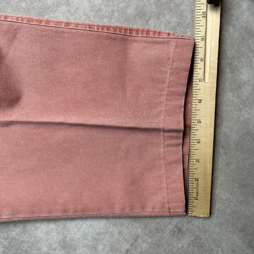 Murrays Toggery Shop Pants Mens 42 Nantucket Reds Pink Chinos Pleated Casual - Picture 6 of 8